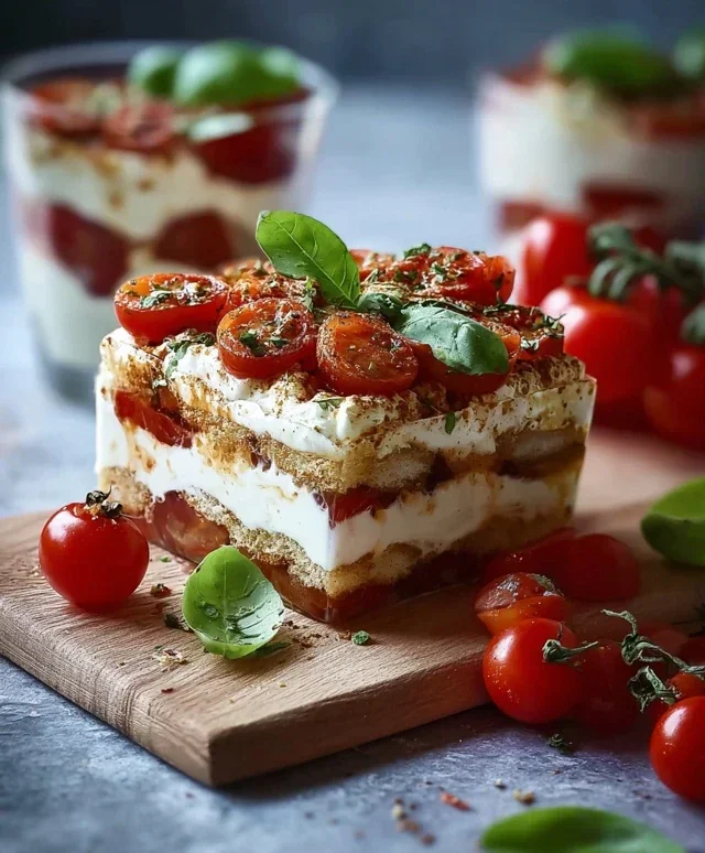 Tomaten-Mozzarella-Tiramisu Rezept für jeden Anlass genießen!