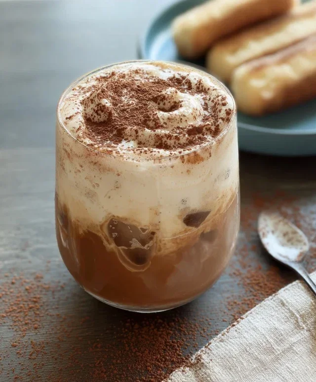 Iced Tiramisu Latte