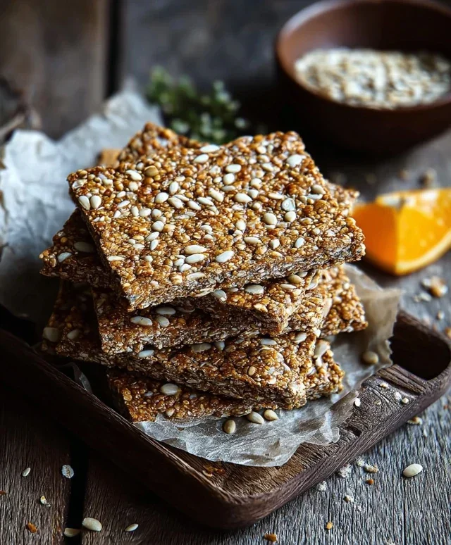 Knuspriges Low-Carb-Knäckebrot