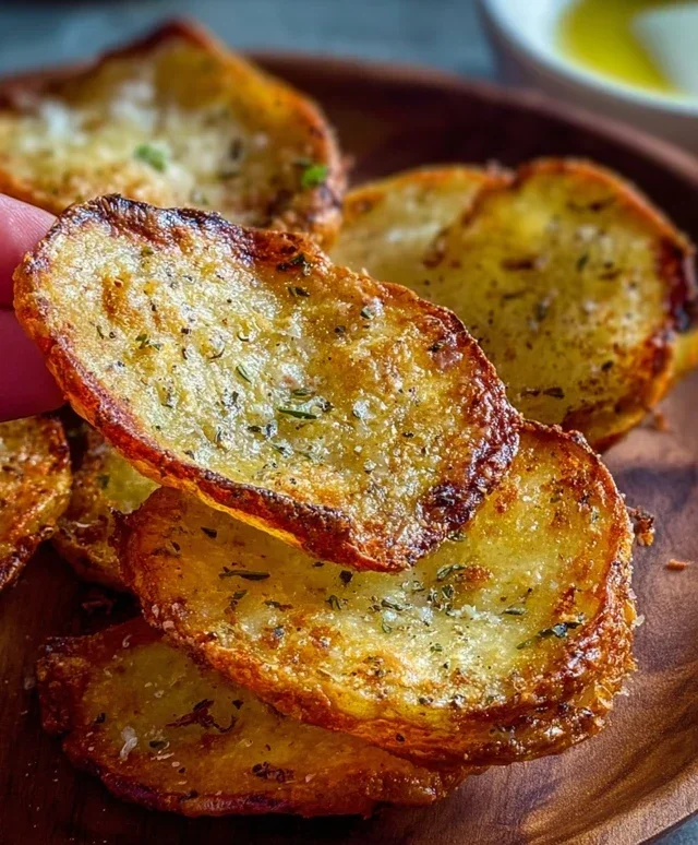 Chips di patate al forno
