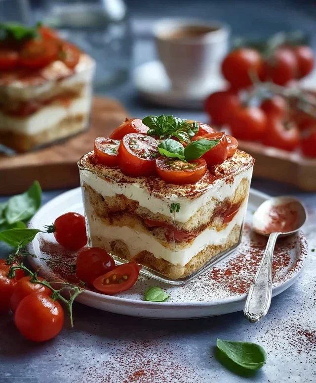 Tomaten-Mozzarella-Tiramisu Rezept für jeden Anlass genießen!