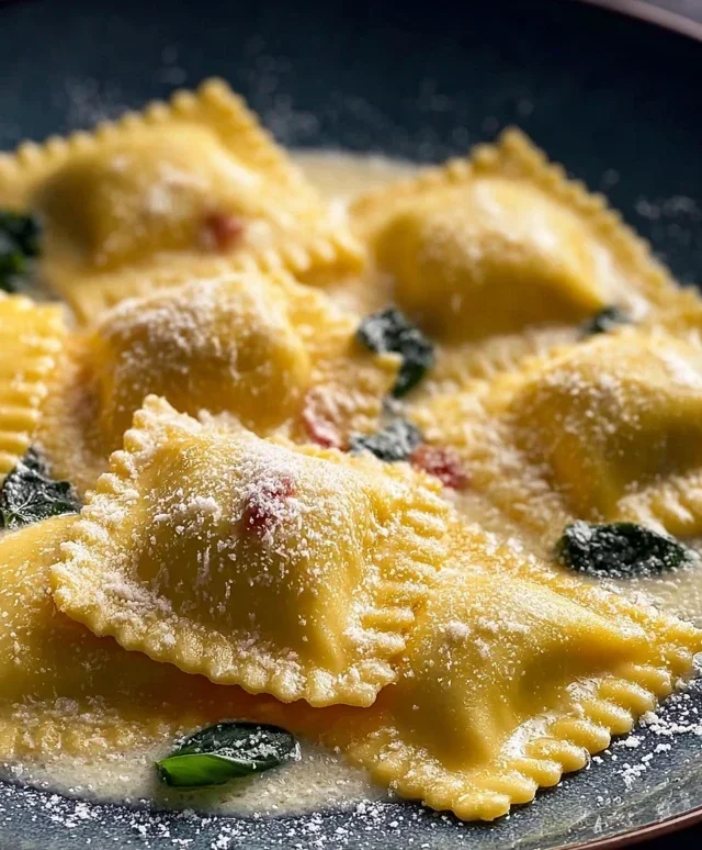 Cremige toskanische Ravioli – Italienischer Genuss für zu Hause
