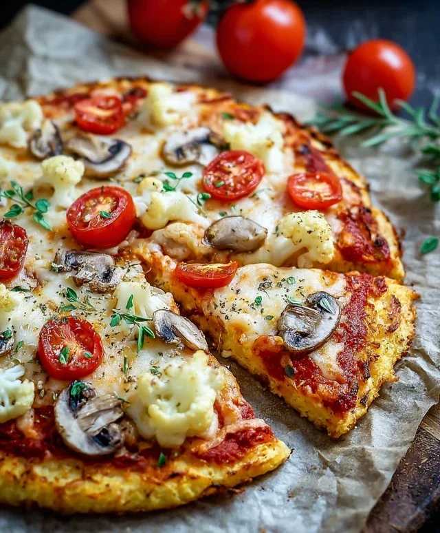 Low Carb Blumenkohl Pizza