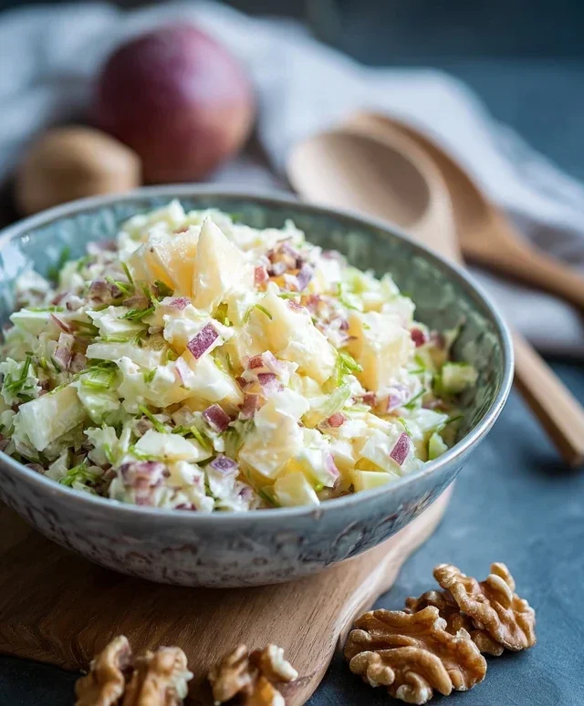 Waldorfsalat wie fruher