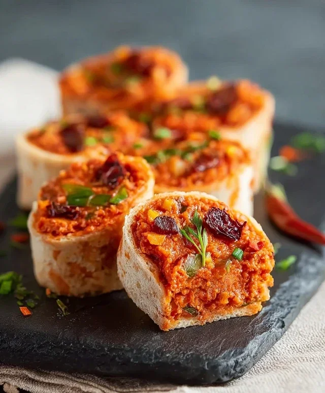 Ajvar-Röllchen: Ein köstlicher Snack für jeden Anlass!