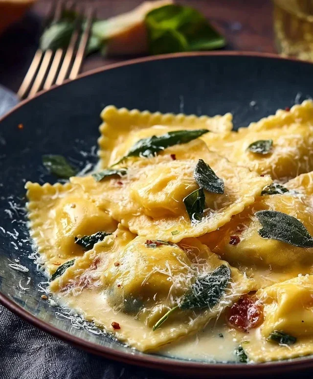 Cremige toskanische Ravioli – Italienischer Genuss für zu Hause
