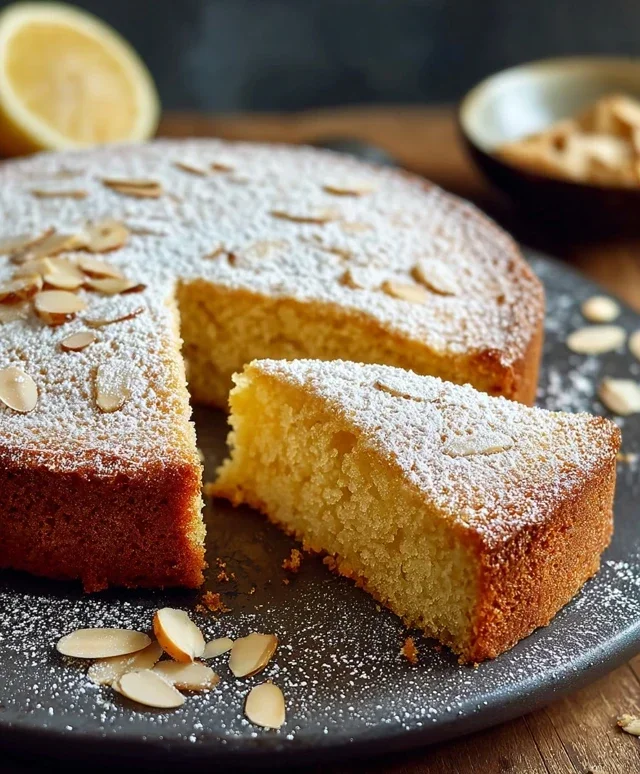Mallorquinischer Mandelkuchen