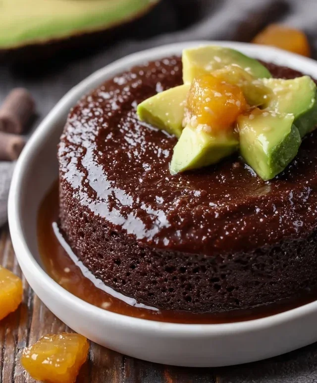Schokopudding mit Avocado