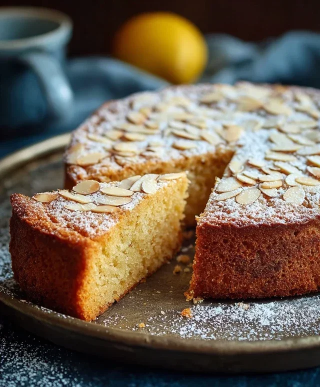 Mallorquinischer Mandelkuchen
