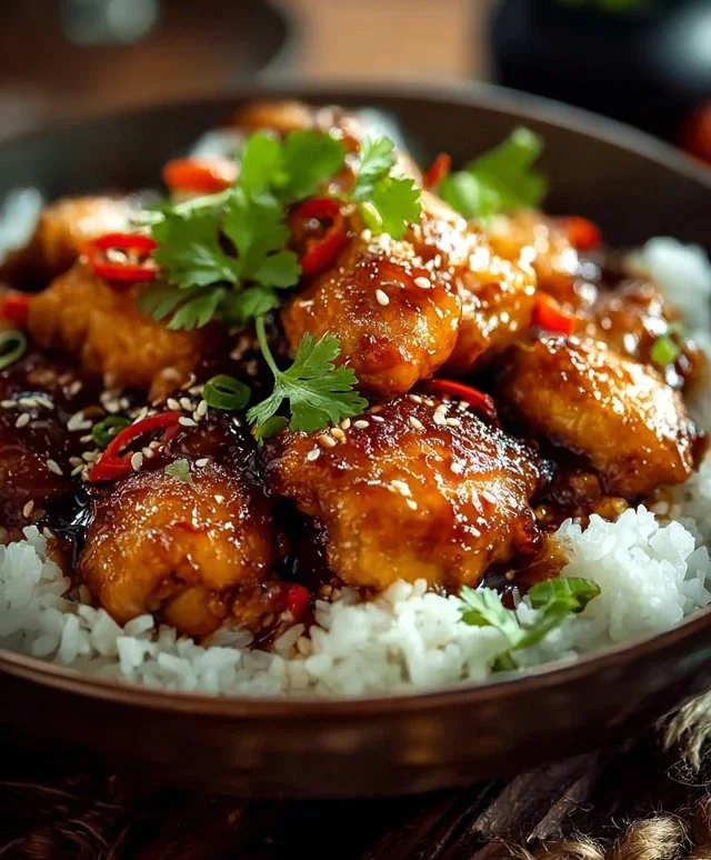 Scharfes Ingwerhühnchen: Asiatisches Geschmackserlebnis!