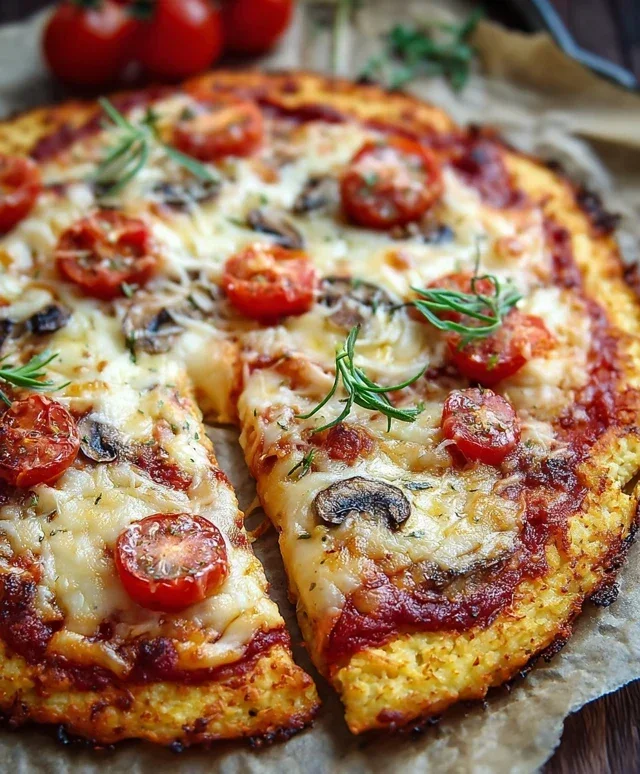 Low Carb Blumenkohl Pizza