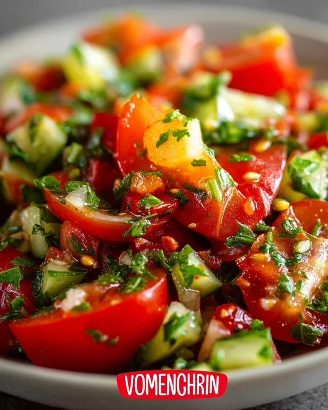 Tomaten Gurken Salat