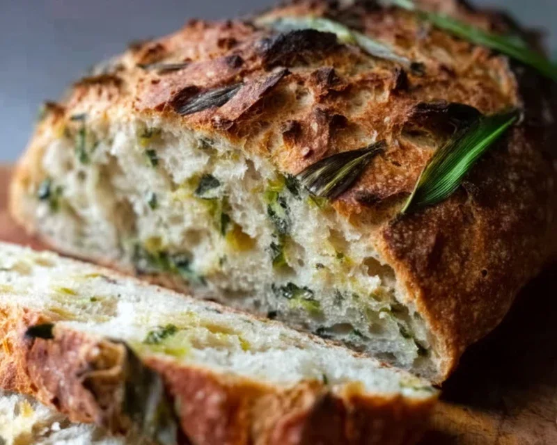 Knuspriges Bärlauchbrot
