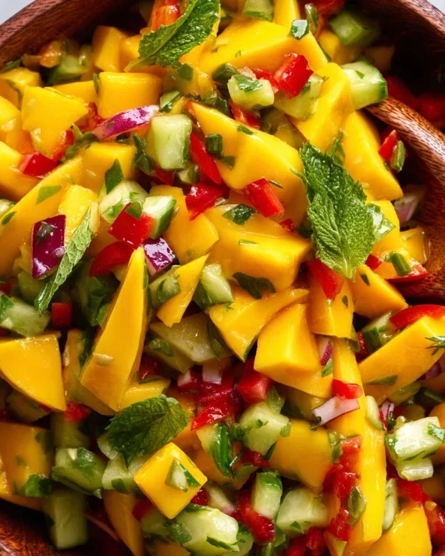 Healthy Mango Salad