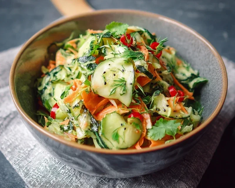 Asiatischer Gurkensalat für den Sommer – Eine erfrischende Delikatesse