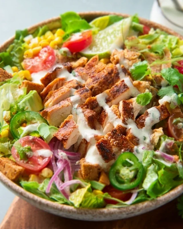 Santa Fe Salad Recipe with Chicken