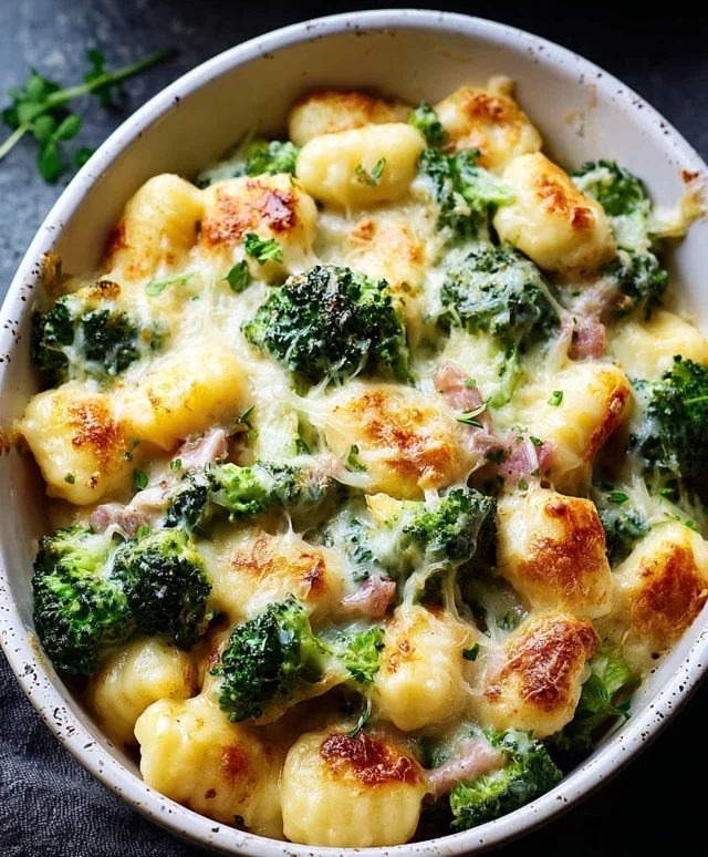 Gnocchi Brokkoli Auflauf