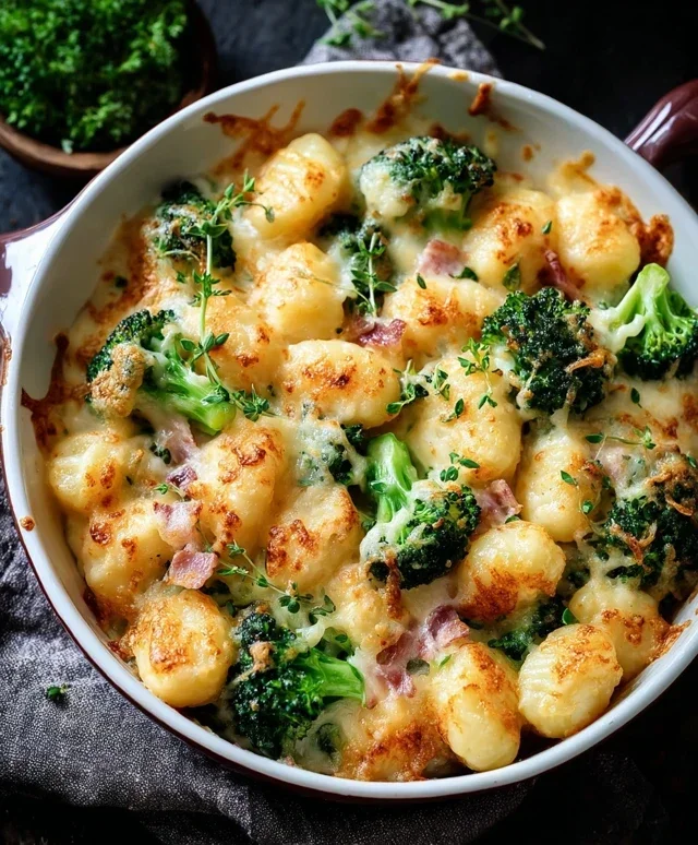 Gnocchi Brokkoli Auflauf