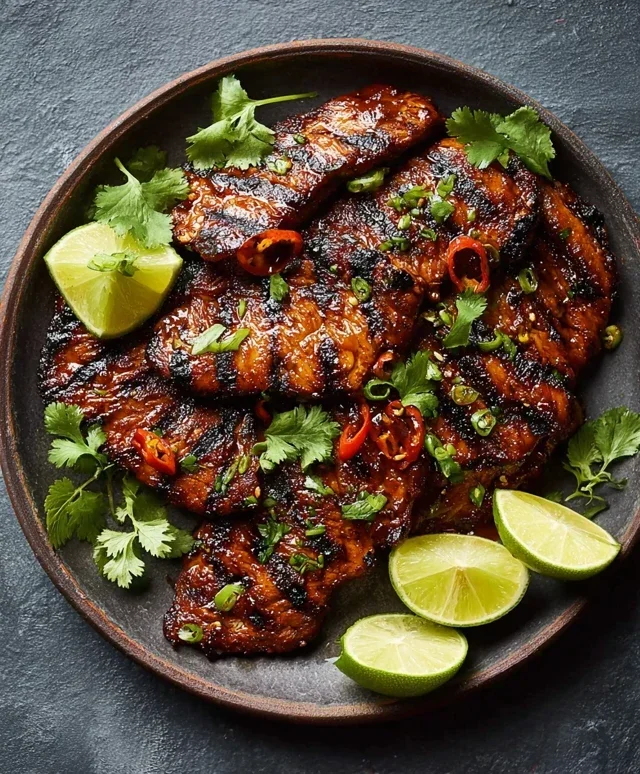 Chili-Limetten-Marinade für köstliche Grillgerichte