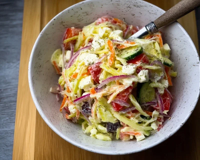 Griechischer Krautsalat