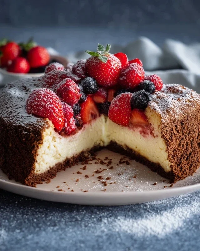 Maulwurfkuchen mit Erdnon-non-non-alcoholic alternativeic non-alcoholic beeren – Klassiker neu entdeckt
