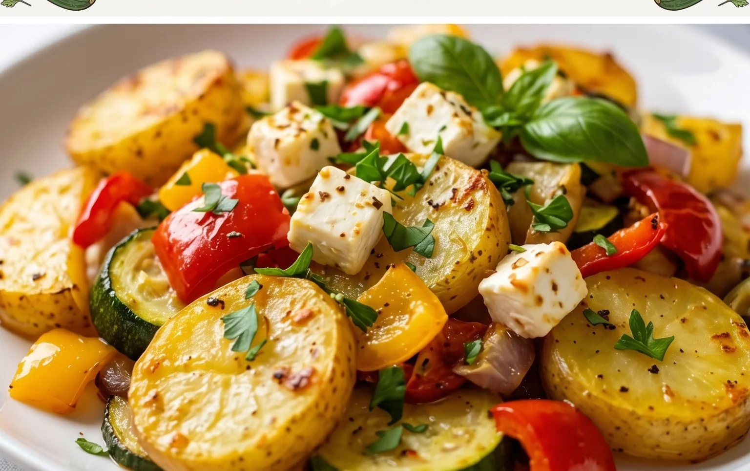 Köstliches Feta Kartoffeln Ofengemüse: Einfach und Gesund!