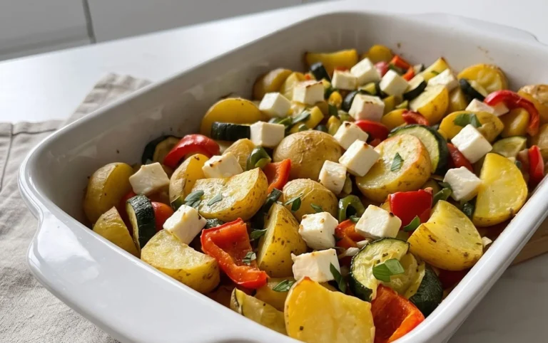 Köstliches Feta Kartoffeln Ofengemüse: Einfach und Gesund!