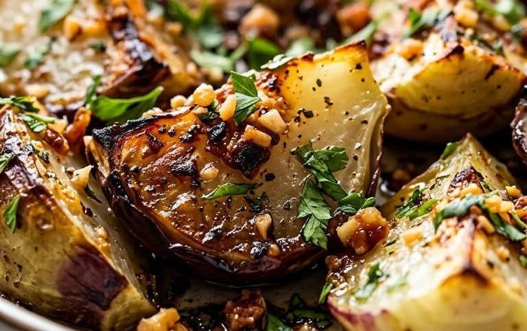 Ofen Kohlrabi