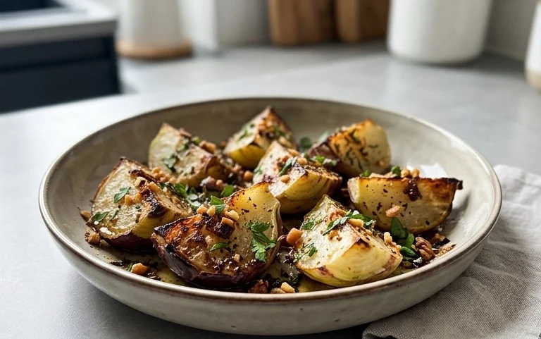 Ofen Kohlrabi