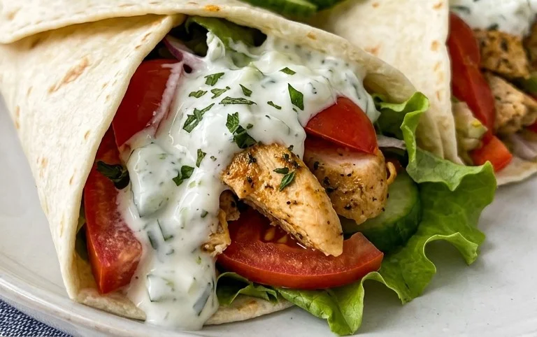 Griekse Kipwraps met Tzatziki maken is eenvoudig en lekker!
