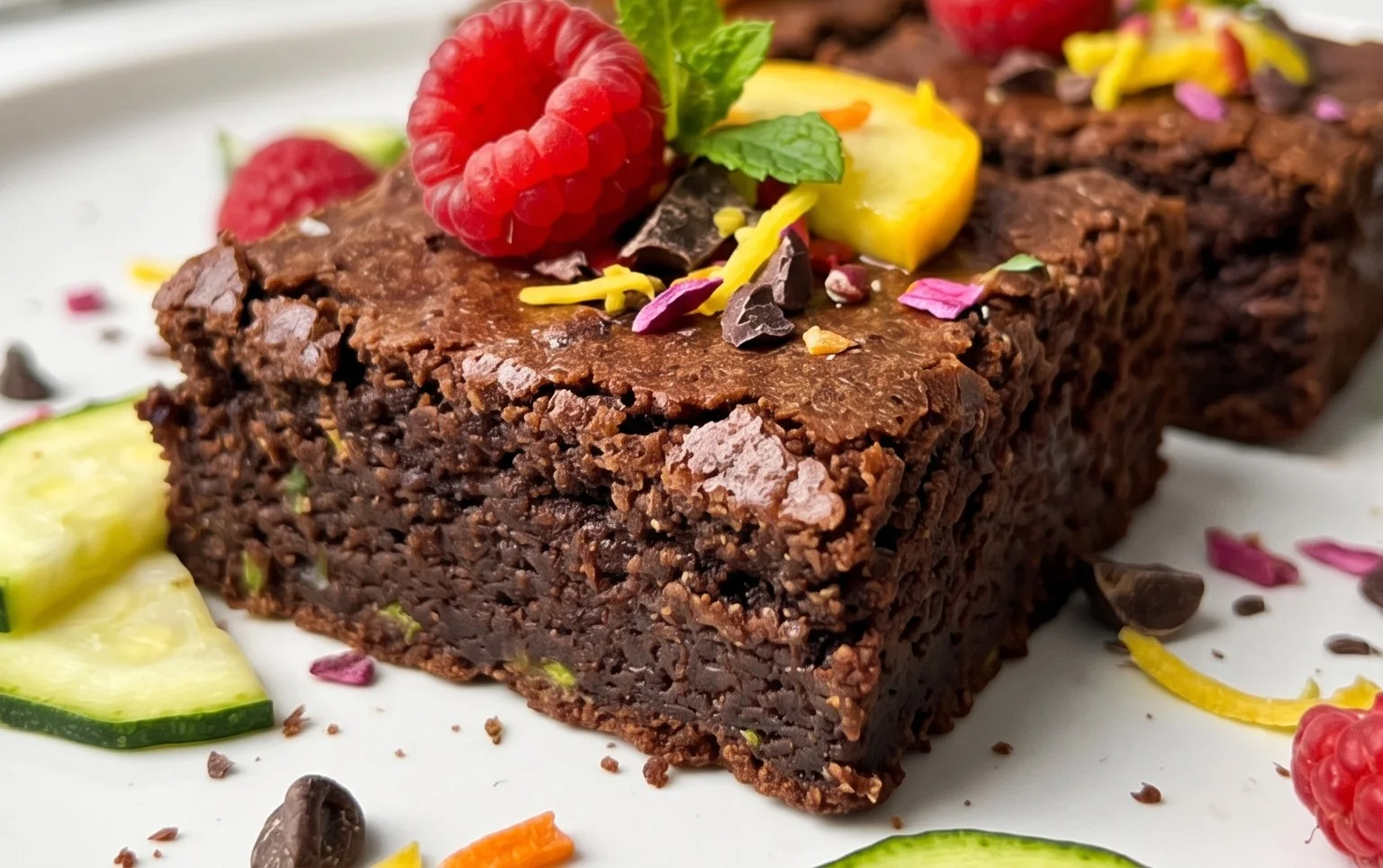 Vegane Zucchini Brownies