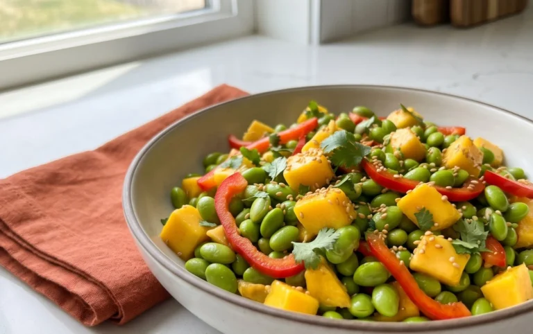 Edamame-Mango-Salat: Ein Unglaubliches Ultimatives Rezept für 5 Sinne
