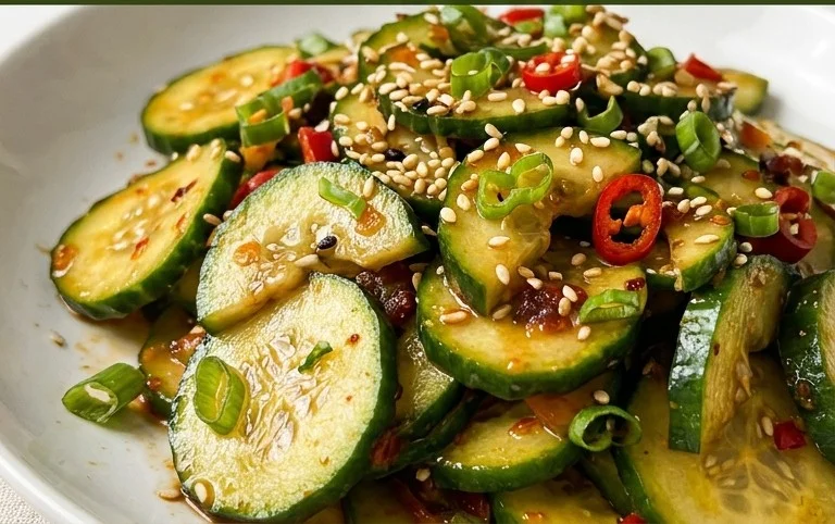 Spicy Asian Cucumber Salad