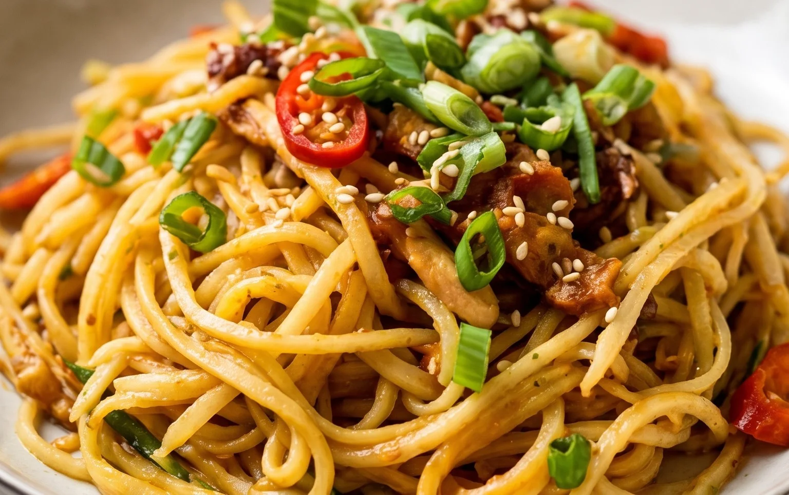 Kohlrabi Nudeln: Low Carb & asiatisch