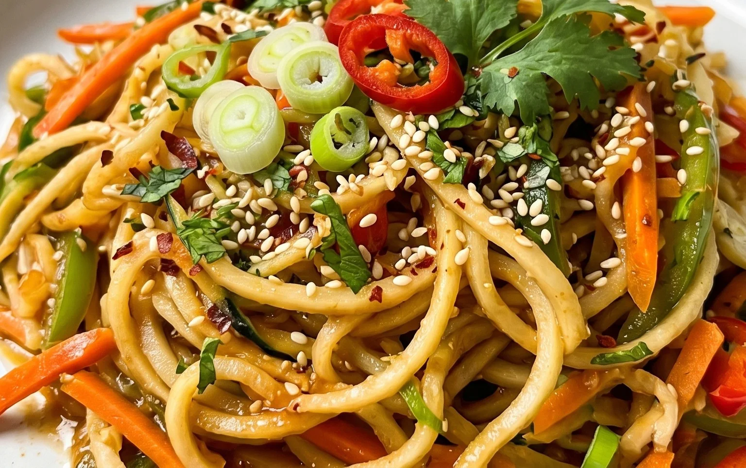 Kohlrabi Nudeln: Low Carb & asiatisch
