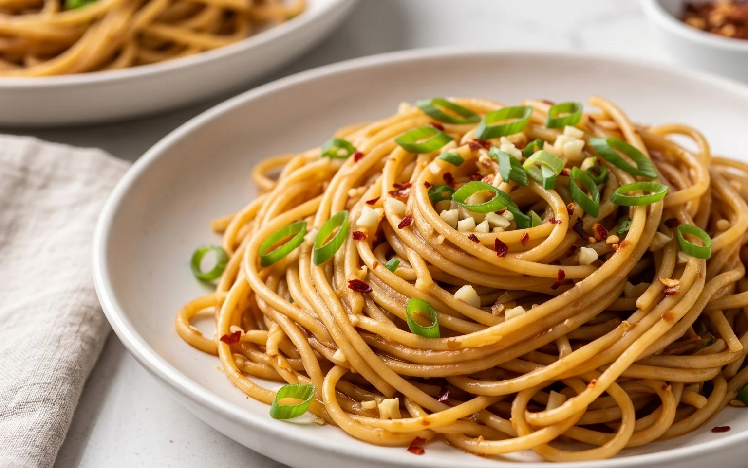 Vegan Garlic Noodles