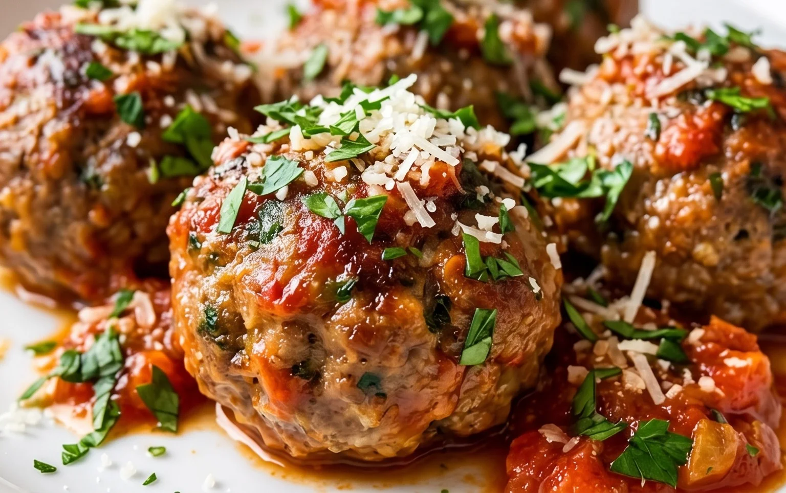 Baked Italian Meatballs