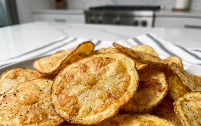 Chips di patate al forno