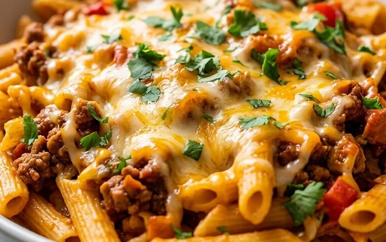 Cheesy Taco Pasta
