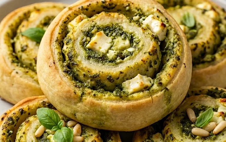 Pesto Feta Rolls