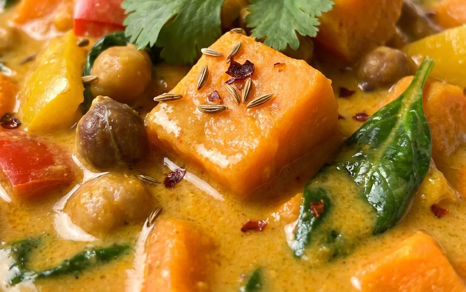 Süßkartoffel Curry Rezept