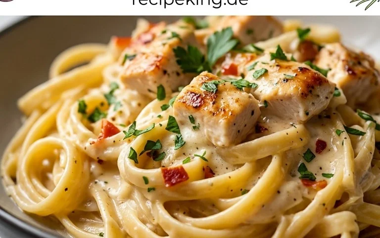 Cremige Hähnchen-Alfredo-Nudeln: Ein Unglaubliches Ultimatives Rezept
