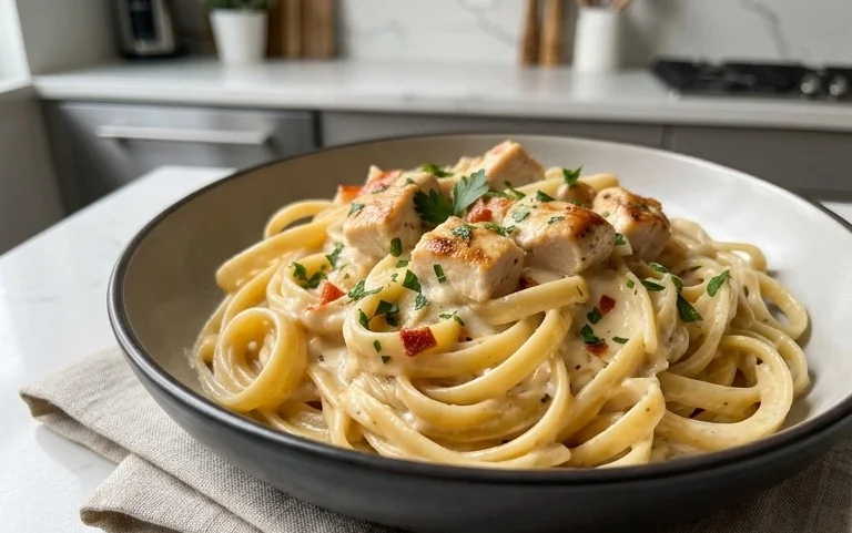 Cremige Hähnchen-Alfredo-Nudeln: Ein Unglaubliches Ultimatives Rezept
