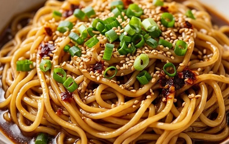 Easy Saucy Ramen Noodles