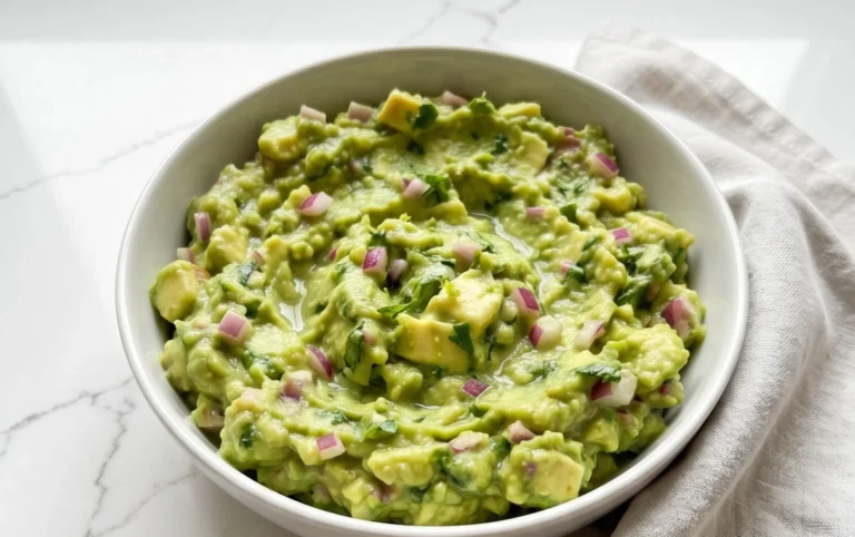 Easy 4 Ingredient Guacamole