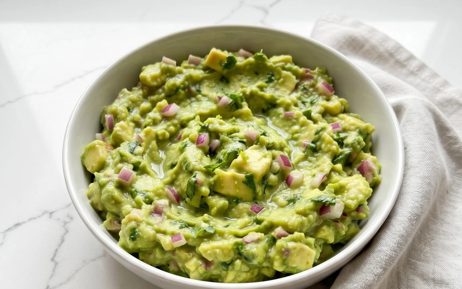 Easy 4 Ingredient Guacamole