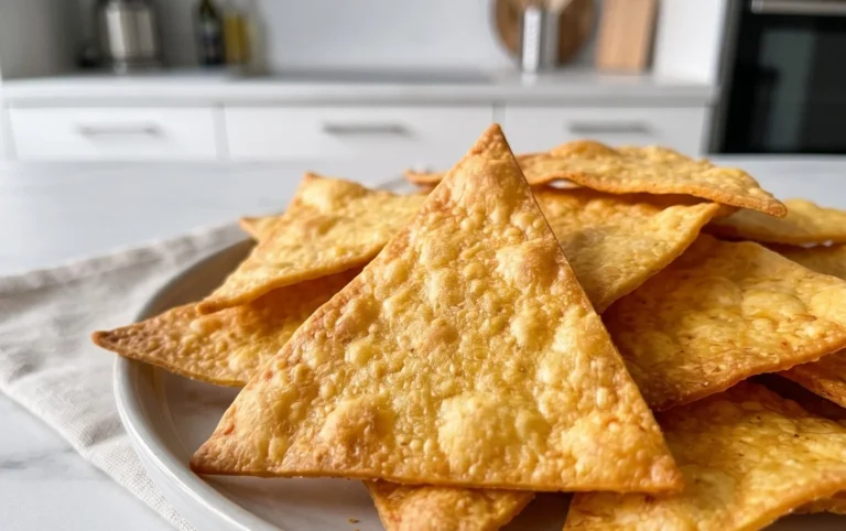 Keto Tortilla Chips (2 Ingredients!)