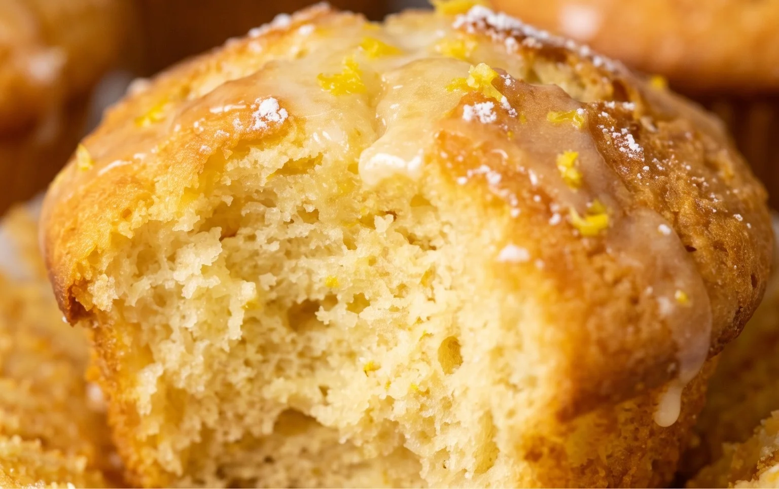 saftige Zitronen Muffins