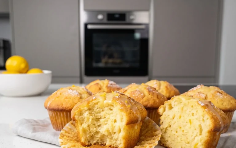 saftige Zitronen Muffins