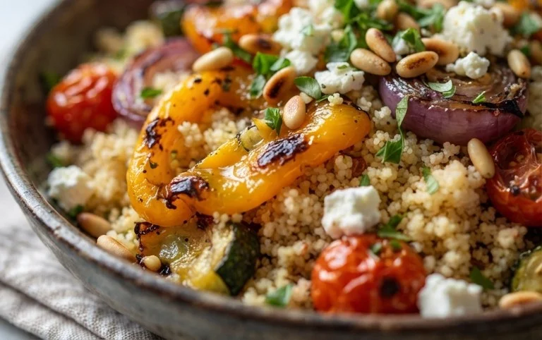 Röstgemüse Couscous für Geschmacksexplosion